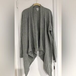 Nic+Zoe Open Front Cardigan Sweater -sz S